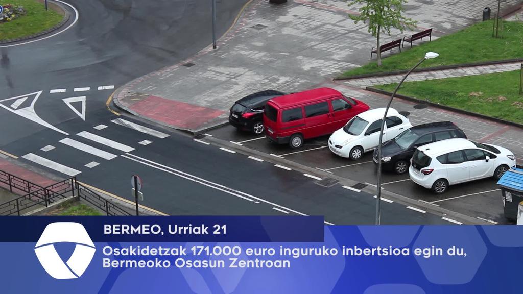 Osakidetzak 171.000 euro inguruko inbertsioa egin du, Bermeoko Osasun Zentroan
