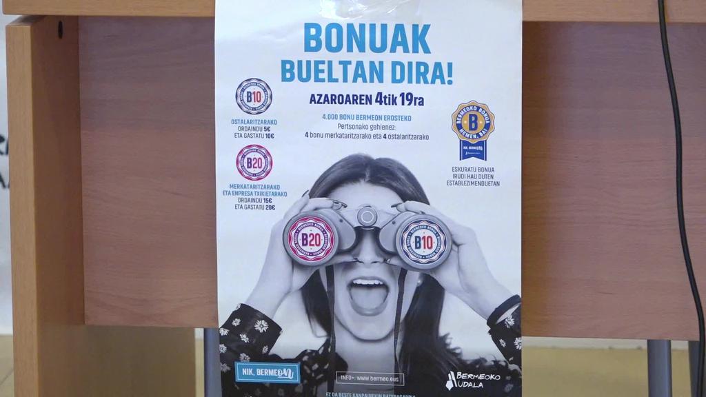 Udaletik Herrira – Bermeo – 4000 bonu eskuragarri jarri dira Bermeoko 96 establezimendutan