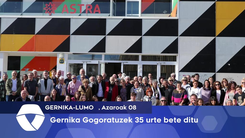 Gernika Gogoratuzek 35 urte bete ditu