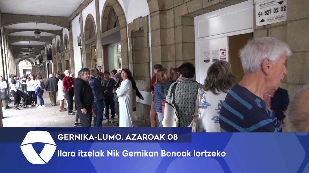 Ilara itzelak Nik gernikan Bonoak lortzeko