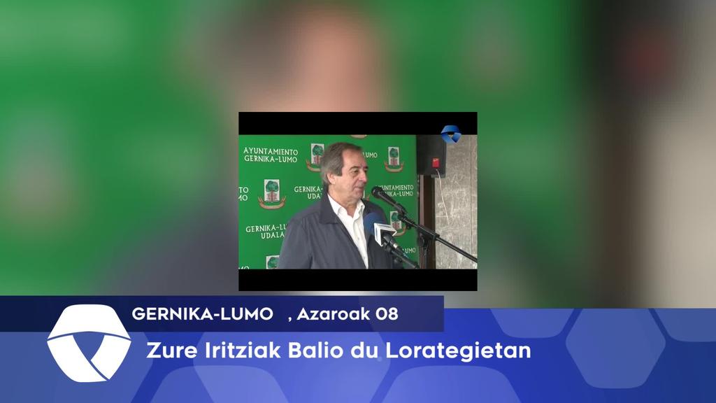 Zure Iritziak Balio du Lorategietan izango da azaroaren 12an