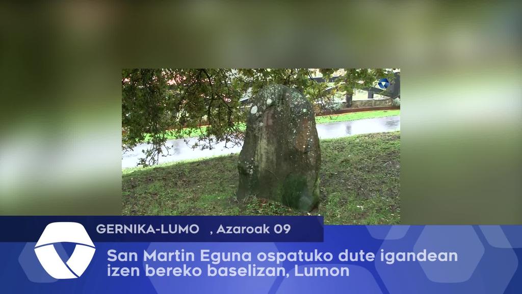 San Martin eguna ospatuko dute San Martin baselizan azaroaren 13an