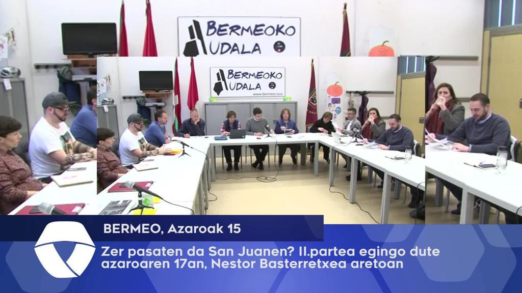 Zer pasaten da San Juanen II.partea egingo dute Nestor Basterretxea aretoan