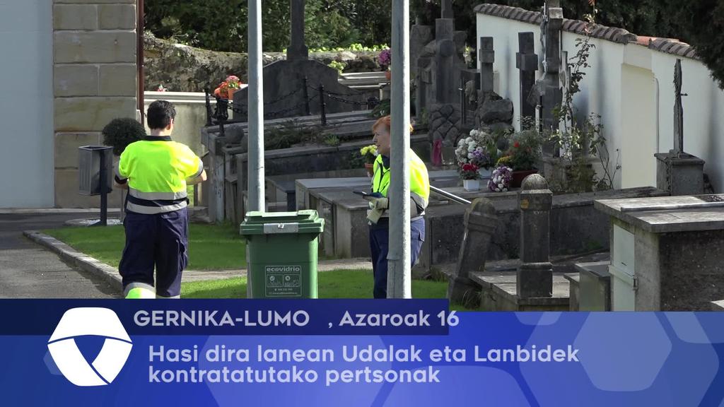 Udalak kontratatu dituen pertsonak hasi dira lanean