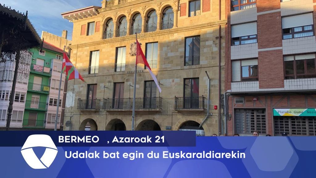 Bermeoko Udalak bat egin du Euskaraldiarekin