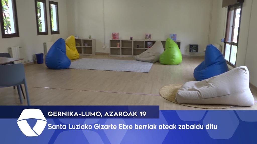 Santa Luziako Gizarte Etxe berriak ateak zabaldu ditu