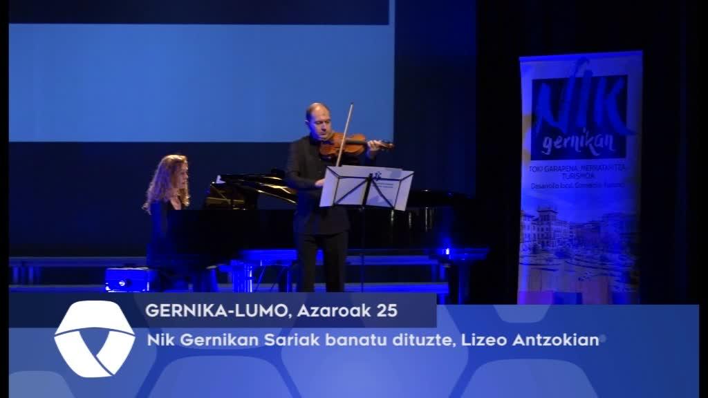 Nik Gernikan Sariak banatu dituzte, Lizeo Antzokian