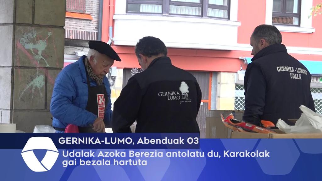 Udalak Azoka Berezia antolatu du, Karakolak gai bezala hartuta