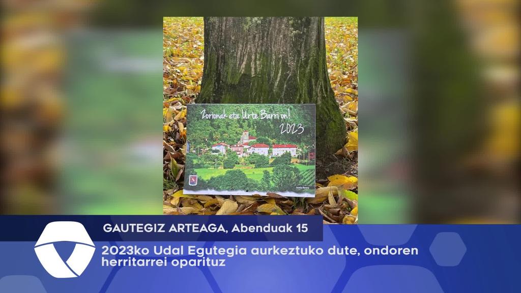 2023ko Udal Egutegia aurkeztuko dute, ondoren herritarrei oparituz