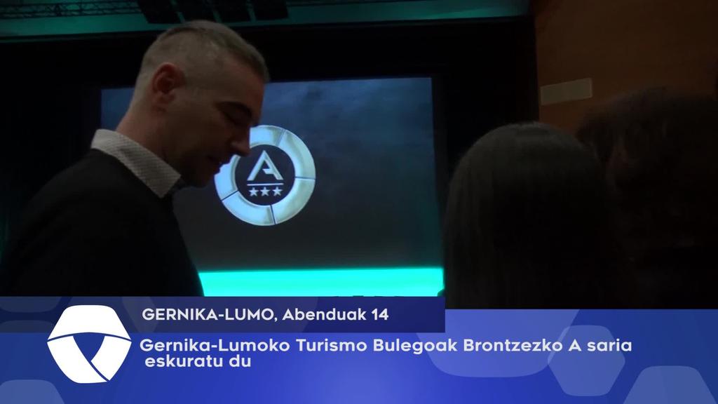 Gernika-Lumoko Turismo Bulegoak Brontzezko A saria eskuratu du