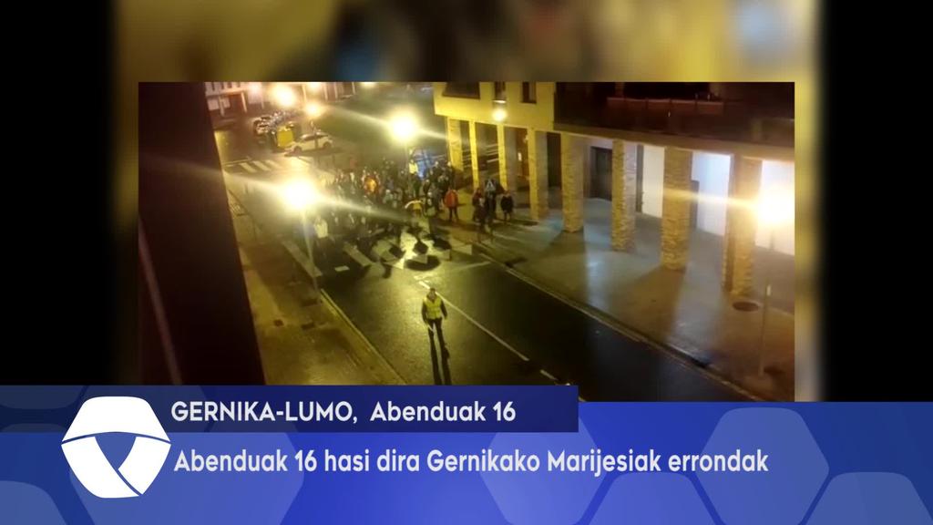Abenduak 16 hasi dira Gernikako Marijesiak errondak.avi