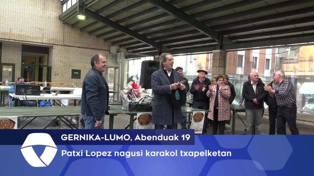 Patxi Lopez nagusi Euskadiko Karakol txapelketan