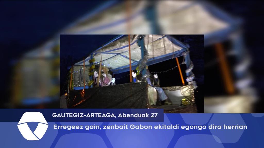 Erregeez gain, zenbait Gabon ekitaldi egongo dira herrian