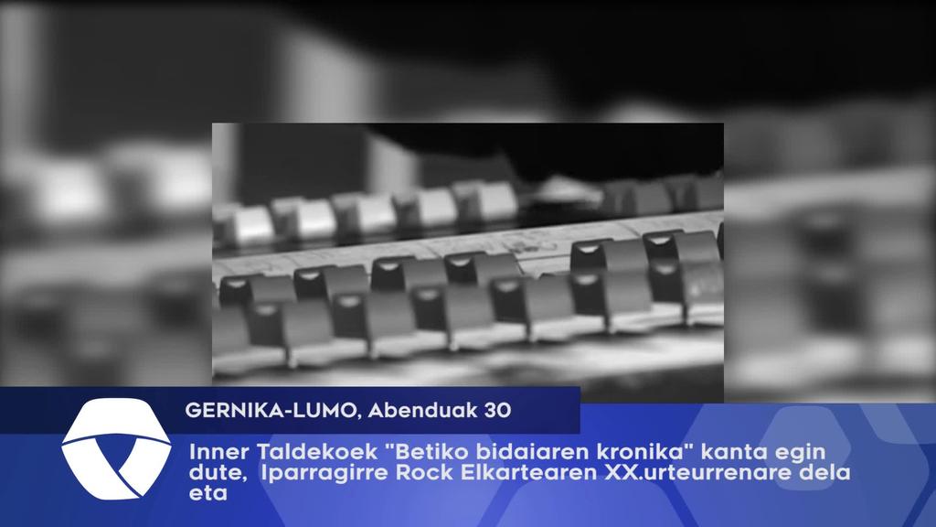 Inner Taldekoek Betiko bidaiaren kronika kanta egin dute,  Iparragirre Rock Elkartearen XX.urteurrenare dela eta