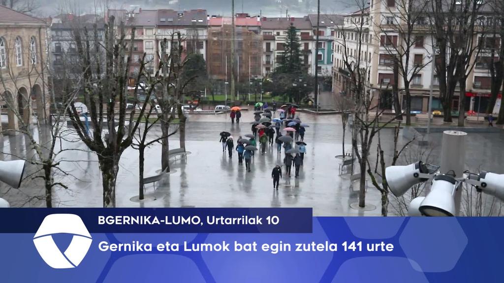 Gernikak eta Lumok bat egin zutela 141 urte