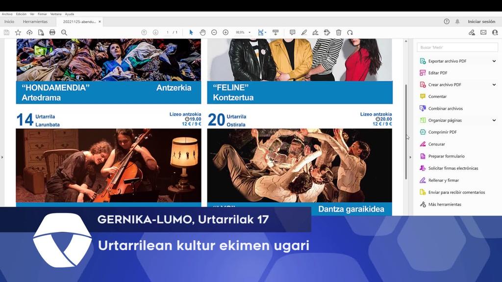 Kultur ekimen ugari Gernika-Lumon urtarrilean