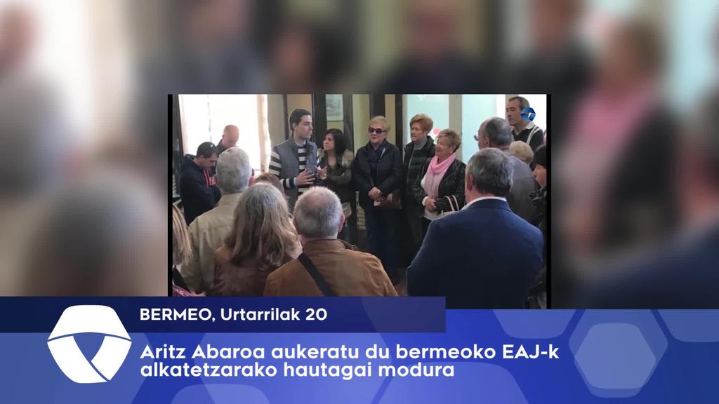 Aritz Abaroa izango da EAJ-ren alkatetzarako hautagaia