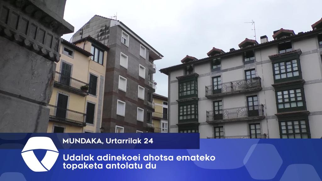 Nagusien iradokizunak entzuteko topaketa antolatu du Mundakako Udalak