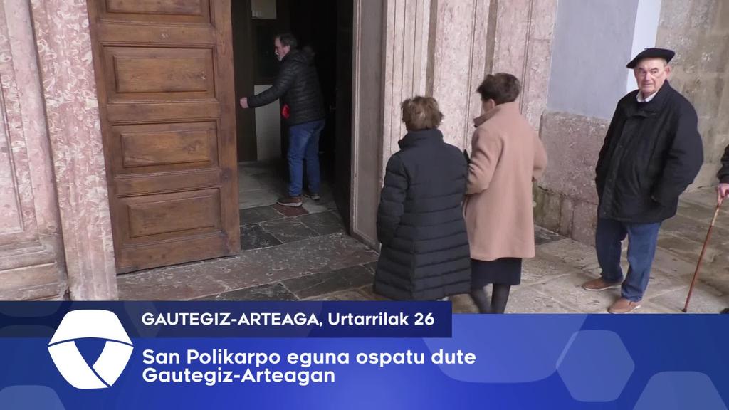 San Polikarpo Eguna ospatu dute Gautegiz-Arteagan