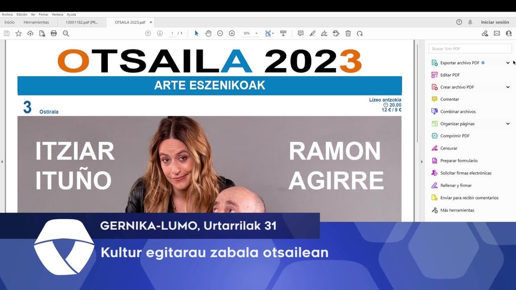 Kultur egitarau zabala otsailean