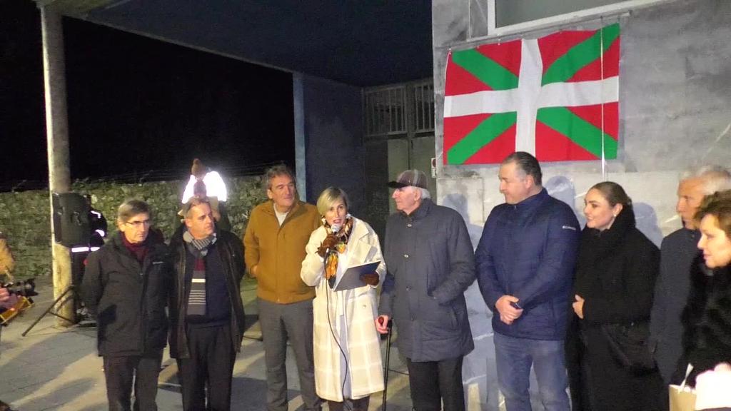 Gregorio Blascori egindako omenaldia, Mundakan