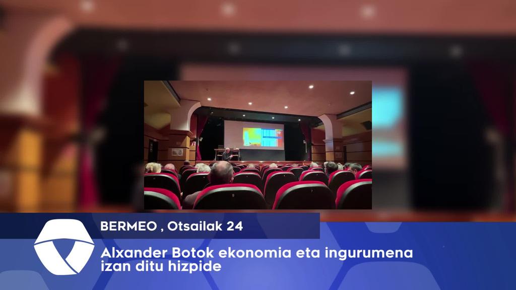 Alexander Botok ekonomia eta ingurumena izan ditu hizpide