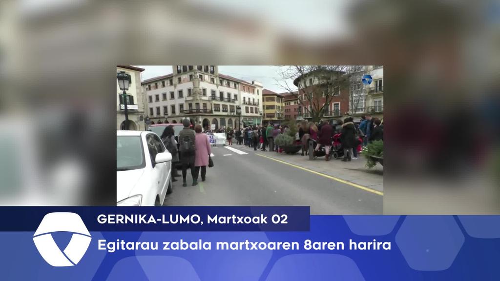 Egitarau zabala Martxoaren 8aren harira