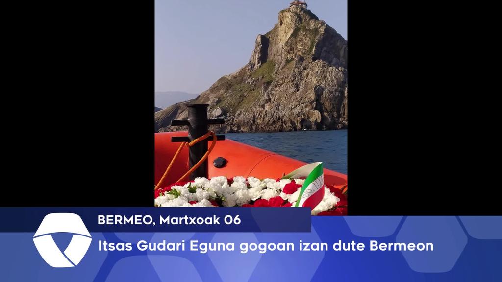 Itsas Gudari Eguna izan dute gogoan Bermeon