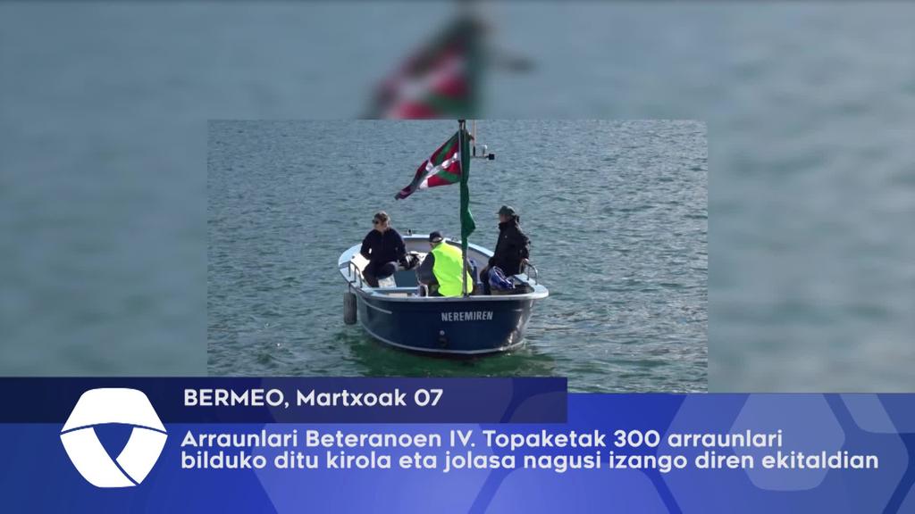 Arraunlari Beteranoen IV. Topaketak 300 arraunlari bilduko ditu kirola eta jolasa nagusi izango diren ekitaldian