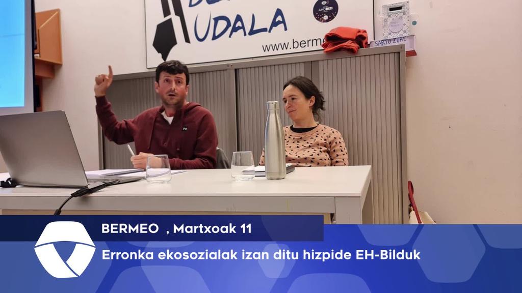 Erronka ekosozialak izan ditu hizpide EH-Bilduk