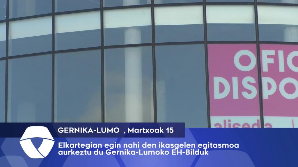 Elkartegian egin nahi den ikasgelen proposamena aurkeztu du Gernika-Lumoko EH-Bilduk