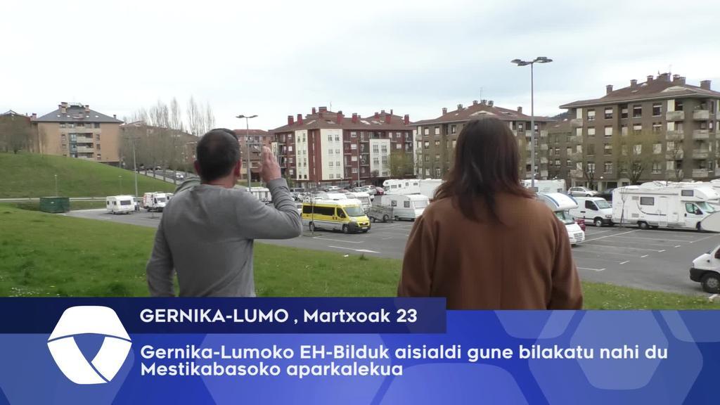 EH-Bilduk aisialdi gune bilakatu nahi du Mestikabasoko aparkalekua