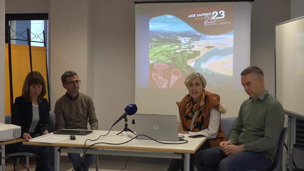 Aste Santurako Urdaibaiko 50 plan turistiko jasangarrien aurkezpena