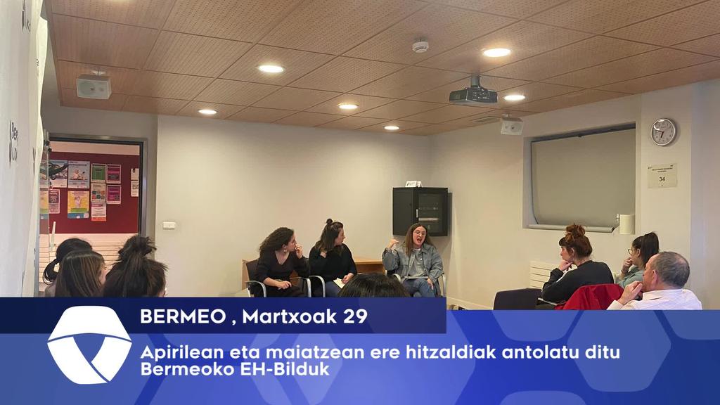 Bermeoko EH-Bilduk maiatza eta apirilerako ere hitzaldiak antolatu ditu
