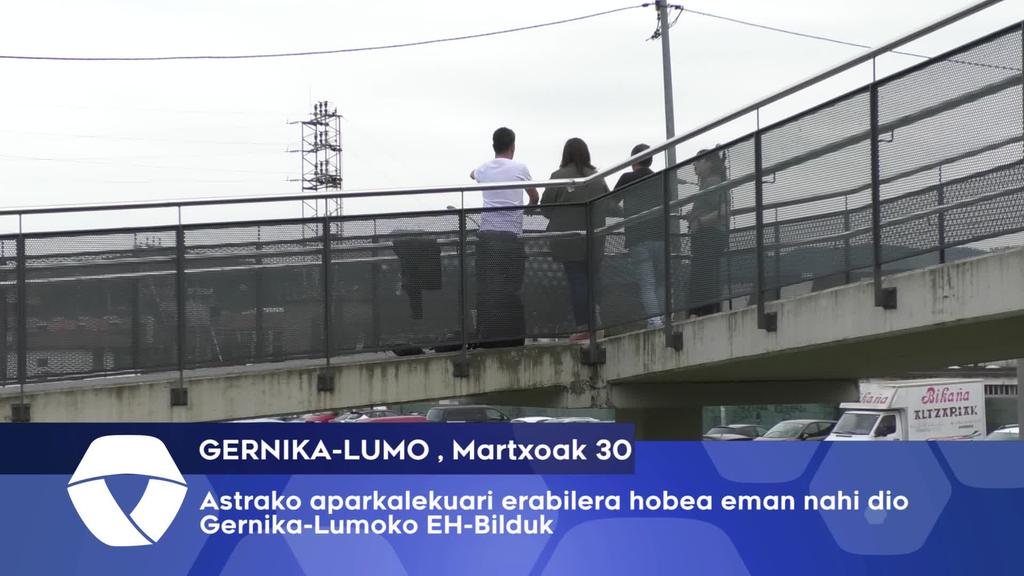 Astrako aparkalekuari erabilera hobea eman nahi dio Gernika-Lumoko EH-Bilduk