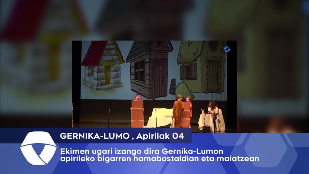 Ekimen ugari izango dira apirileko bigarren hamabostalditik aurrera Gernika-Lumon