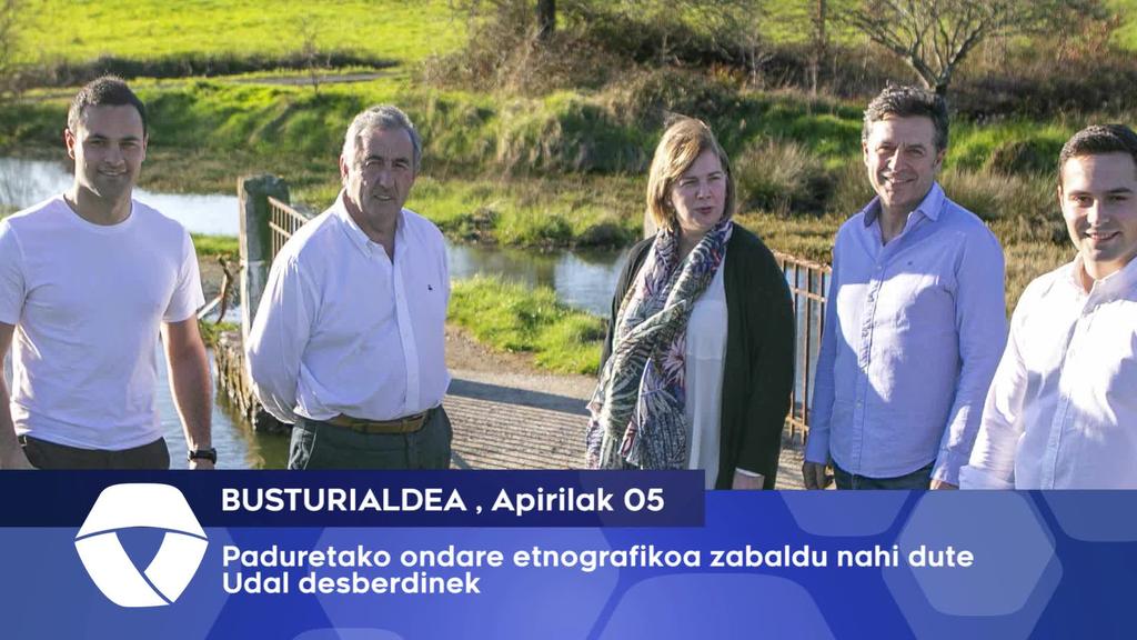 Paduretako ondare etnografikoa zabaldu nahi dute udale desberdinek