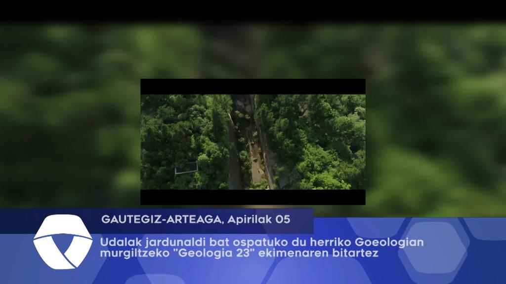 Udalak jardunaldi bat ospatuko du herriko Goeologian murgiltzeko Geologia 23 ekimenaren bitartez