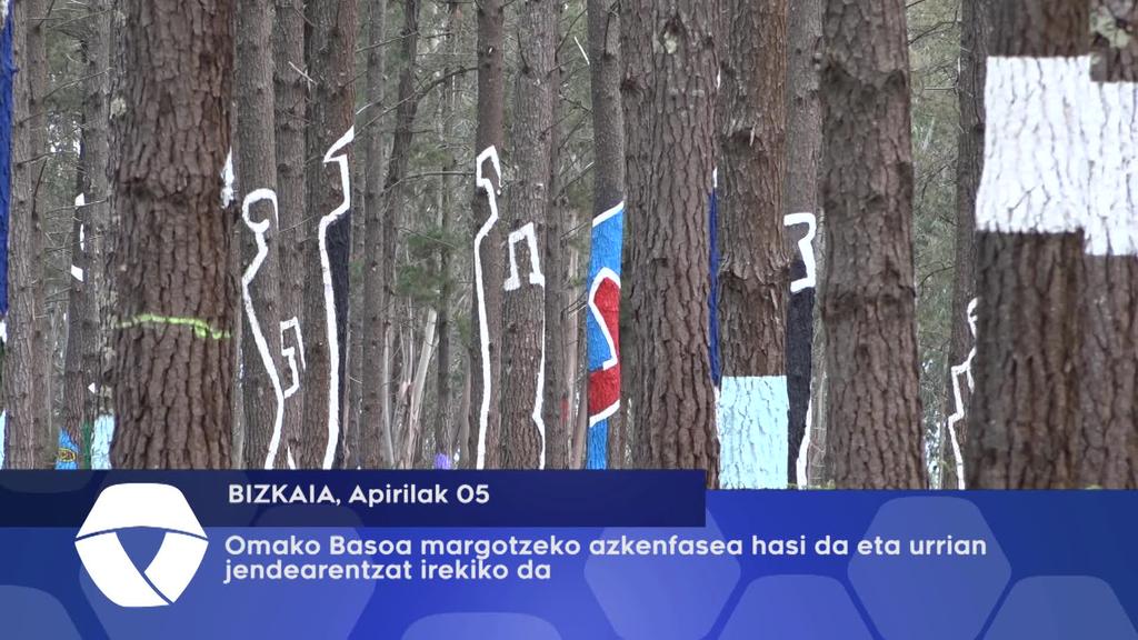 Omako Basoa margotzeko azkenfasea hasi da eta urrian jendearentzat irekiko da
