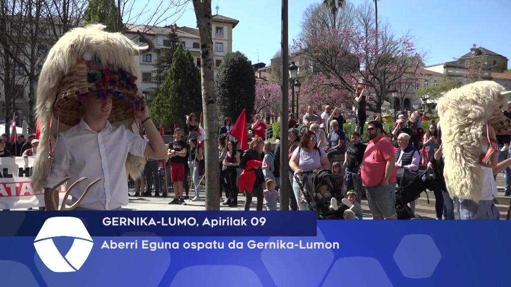 Aberri Eguna ospatu da, Gernika-Lumon
