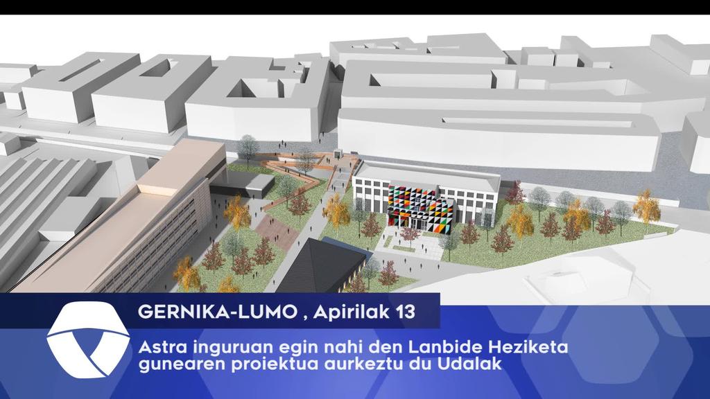 Astrako Lanbide Heziketako gunearen proiektua aurkeztu du Gernika-Lumoko Udalak