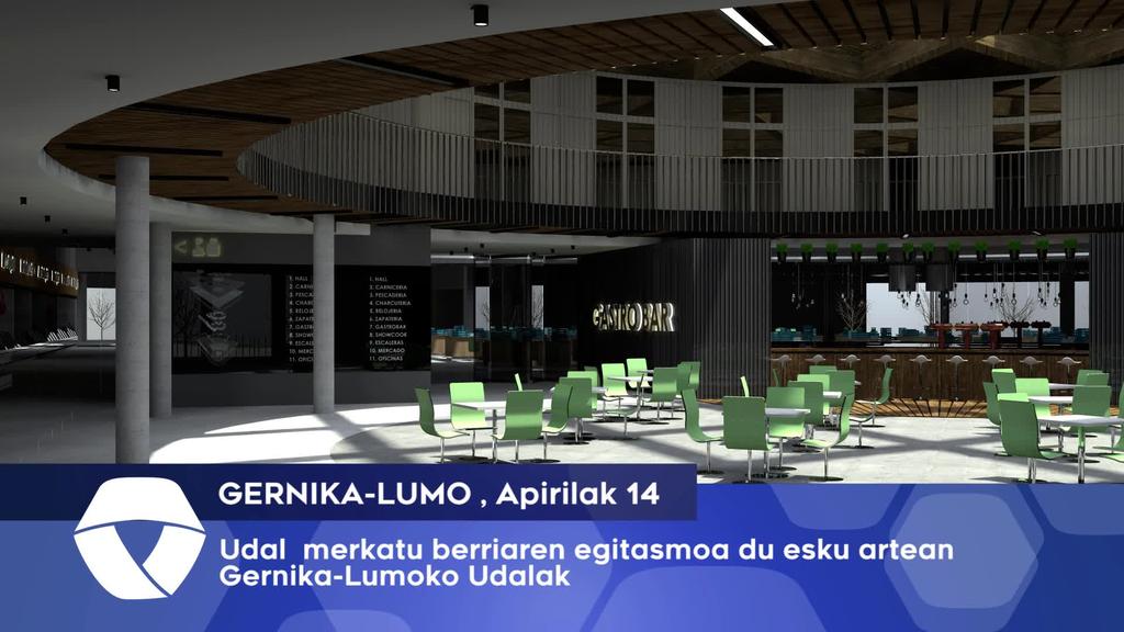 Udal Merkatu Plaza berriran egitasmoa du esku artean Gernika-Lumoko Udalak