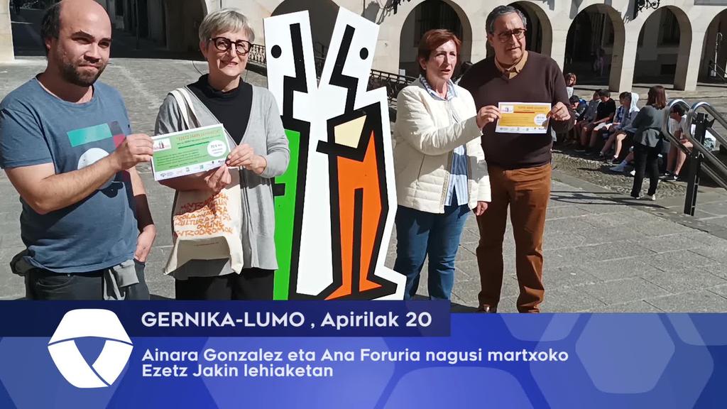 Ainara Gonzalez eta Ana Foruria nagusi martxoko Ezetz Jakin Lehiaketan