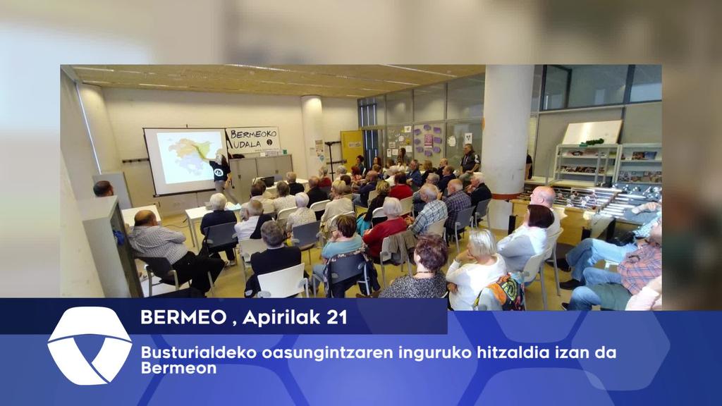 Busturialdeko osasungintzaren inguruko hitzaldia izan da Bermeon
