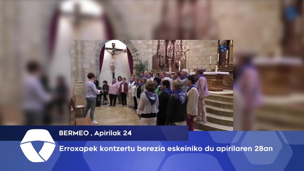 Erroxapek kontzertu berezia eskeiniko du apirilaren 28an