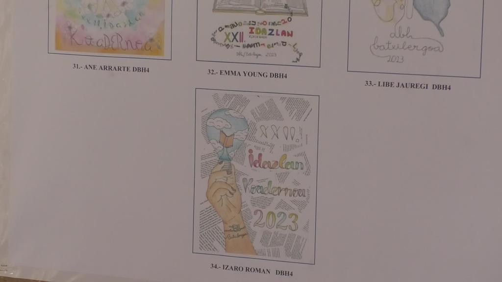 Erakusketa XXII. Idazlan Koadernoa Lehen Hezkuntza