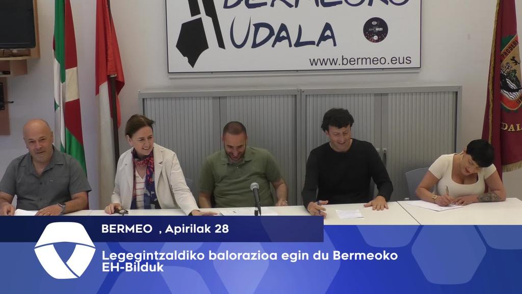 Legengintzaldiko balorazioa egin du Bermeoko EH-Bilduk