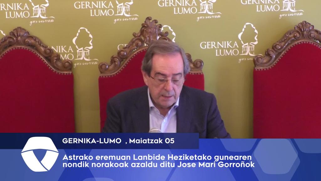 Lanbide Heziketako aurreproeiktuaren nondik norakoak azaldu ditu Jose Mari Gorroñok