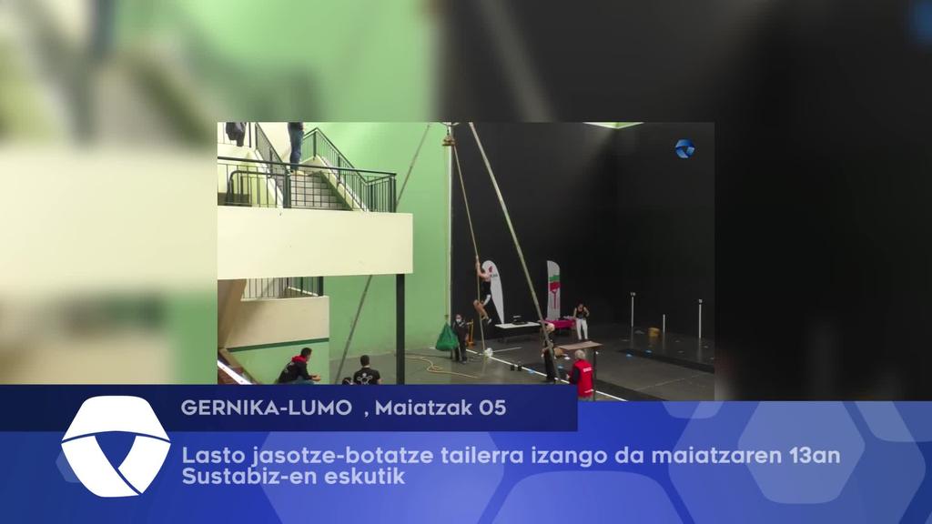 Lasto jasotze eta botatze ikastaroa izango da maiatzaren 13an