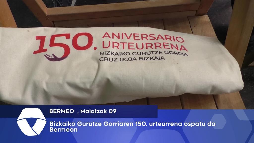 Bizkaiko Gurutze Gorriak Bermeon ospatu du bere 150. urteurrena
